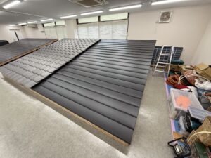 東京都　研修センター　屋根張り替え工事２